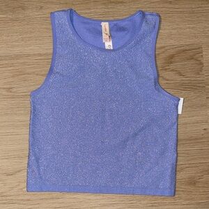 Shimmering Blue Women's Tank Top